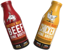 2 cartons of bullshot bone broth