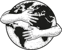 arms hugging the earth